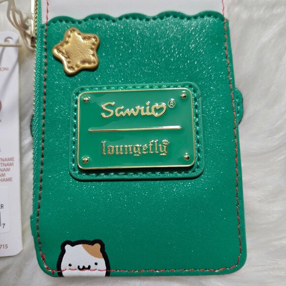 Loungefly Pompompurin Santa Hat Card Holder - Picture 4 of 7